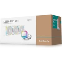 Система жидкостного охлаждения для процессора DeepCool LE360 PRO WH R-LE360PRO-WHAMMC-G-1 - Превью изображения №6 — Интернет-магазин Time-Shop