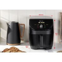 Аэрогриль (аэрофритюрница) Instant Vortex Slim (черный) - Превью изображения №2 — Интернет-магазин Time-Shop