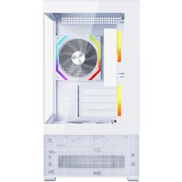 Корпус 1stPlayer CV6 ARGB CV6-WH-2FAR-W-2FH7R-W-1FH7-W (белый) - Превью изображения №2 — Интернет-магазин Time-Shop