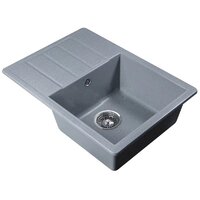 Кухонная мойка Marblan Recta R (серебристый) - Превью изображения №2 — Интернет-магазин Time-Shop