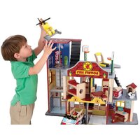 Паркинг KidKraft Пожарно-спасательная станция 63214-KE - Превью изображения №2 — Интернет-магазин Time-Shop