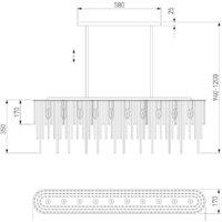 Подвесная люстра Bogate's 488/10 - Превью изображения №6 — Интернет-магазин Time-Shop