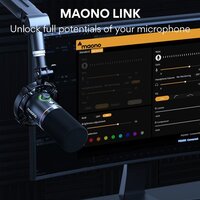 Проводной микрофон Maono PD200X (белый) - Превью изображения №7 — Интернет-магазин Time-Shop