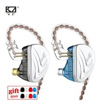 Наушники KZ Acoustics AS16 Pro (без микрофона, черный) - Превью изображения №2 — Интернет-магазин Time-Shop