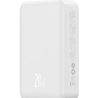 Baseus Magnetic Mini Wireless Fast Charge Power Bank 20W 20000mAh (белый)