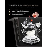 Кухонная мойка Roxen Simple 560220-50 сатин (с коландером и дозатором) - Превью изображения №7 — Интернет-магазин Time-Shop