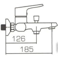Смеситель Bravat Pure F6105161C-01 - Превью изображения №3 — Интернет-магазин Time-Shop