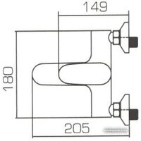 Смеситель Bravat Pure F6105161C-01 - Превью изображения №2 — Интернет-магазин Time-Shop