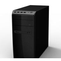 Корпус Powerman ES-726BK 450W - Превью изображения №2 — Интернет-магазин Time-Shop