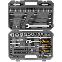 Универсальный набор инструментов Denzel 15809 (82 предмета) - Превью изображения №3 — Интернет-магазин Time-Shop