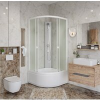 Душевая кабина Niagara Promo P100/40/MT/BK 100x100x195 - Превью изображения №7 — Интернет-магазин Time-Shop