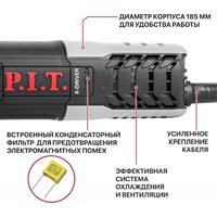 Угловая шлифмашина P.I.T. PWS125-C10 - Превью изображения №19 — Интернет-магазин Time-Shop