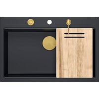 Кухонная мойка Quadron HQM7650U7PVDG1 - Превью изображения №3 — Интернет-магазин Time-Shop