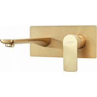 Смеситель Hansberge H699 (золото матовый) - Превью изображения №8 — Интернет-магазин Time-Shop