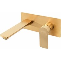 Смеситель Hansberge H699 (золото матовый) - Превью изображения №2 — Интернет-магазин Time-Shop