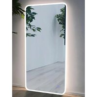 Зеркало с подсветкой  EMZE Smartphone 50x100 LED.UV.SMART.50.100.BEL (белый с УФ-окантовкой и подсветкой) - Превью изображения №11 — Интернет-магазин Time-Shop