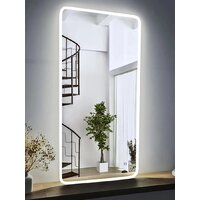 Зеркало с подсветкой  EMZE Smartphone 50x100 LED.UV.SMART.50.100.BEL (белый с УФ-окантовкой и подсветкой) - Превью изображения №13 — Интернет-магазин Time-Shop