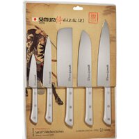 Набор ножей Samura Harakiri SHR-0250W - Превью изображения №7 — Интернет-магазин Time-Shop