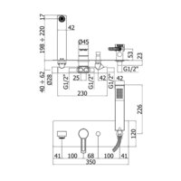Смеситель Paffoni Ringo RIN001NO - Превью изображения №2 — Интернет-магазин Time-Shop