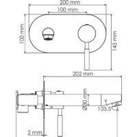 Смеситель Wasserkraft Gollach 3330 - Превью изображения №3 — Интернет-магазин Time-Shop