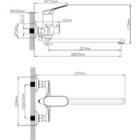 Смеситель Econoce D35 760 EC0762 - Превью изображения №3 — Интернет-магазин Time-Shop