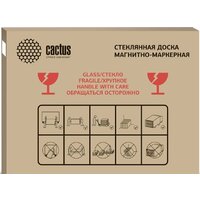 Магнитно-маркерная доска CACTUS CS-GBD-65x100-BK - Превью изображения №3 — Интернет-магазин Time-Shop