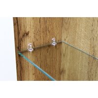  Домино Шкаф с зеркалом для ванной Craft 50 - Превью изображения №9 — Интернет-магазин Time-Shop