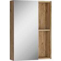  Домино Шкаф с зеркалом для ванной Craft 50 - Превью изображения №2 — Интернет-магазин Time-Shop