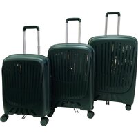 Чемодан-спиннер Mironpan 23107 (L, темно-зеленый) - Превью изображения №4 — Интернет-магазин Time-Shop