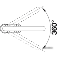 Смеситель Blanco Carena хром (520766) - Превью изображения №3 — Интернет-магазин Time-Shop