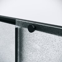 Душевая дверь Niagara Nova NG-84-L13CHB 130x195 (черный матовый/шиншилла стекло) - Превью изображения №4 — Интернет-магазин Time-Shop