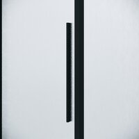 Душевая дверь Niagara Nova NG-84-L13CHB 130x195 (черный матовый/шиншилла стекло) - Превью изображения №3 — Интернет-магазин Time-Shop