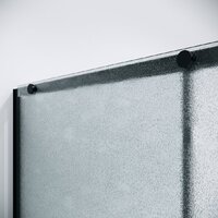 Душевая дверь Niagara Nova NG-84-L13CHB 130x195 (черный матовый/шиншилла стекло) - Превью изображения №7 — Интернет-магазин Time-Shop