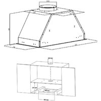 Кухонная вытяжка Evelux Olivia 60 BG - Превью изображения №2 — Интернет-магазин Time-Shop