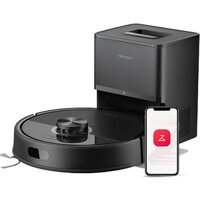 Roborock Q7T+ (евровилка, с английской озвучкой, черный)