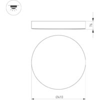 Припотолочная люстра Arlight SP-Flower-R410-32W Warm3000 049798 - Превью изображения №2 — Интернет-магазин Time-Shop