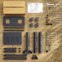 Стойка для телевизора Onkron TS1137 (черный) - Превью изображения №9 — Интернет-магазин Time-Shop