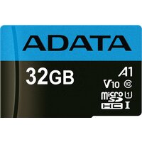 Карта памяти ADATA Premier AUSDH32GUICL10A1-RA1 microSDHC 32GB (с адаптером) - Превью изображения №2 — Интернет-магазин Time-Shop