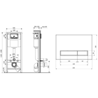 Инсталляция для унитаза Lavinia Boho Relfix 4 в 1 77010001 - Превью изображения №2 — Интернет-магазин Time-Shop