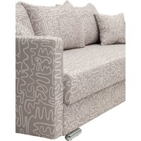 Диван Krones Эллада мод.2 (жаккард рисунок кофейно-молочный) - Превью изображения №3 — Интернет-магазин Time-Shop