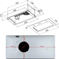 Кухонная вытяжка Meferi INBOX60WH Light - Превью изображения №20 — Интернет-магазин Time-Shop