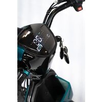 Электроскутер NOVA EC03 (зеленый, без цепи) - Превью изображения №5 — Интернет-магазин Time-Shop