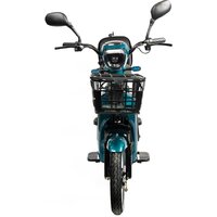 Электроскутер NOVA EC03 (зеленый, без цепи) - Превью изображения №4 — Интернет-магазин Time-Shop