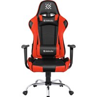 Игровое (геймерское) кресло Defender Azgard (черный/красный) - Превью изображения №2 — Интернет-магазин Time-Shop