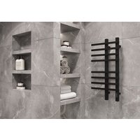 Полотенцесушитель Двин LX plaza neo 80/50 (Черный матовый) - Превью изображения №7 — Интернет-магазин Time-Shop