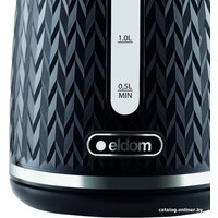 Электрический чайник Eldom C260 Nelo (черный) - Превью изображения №2 — Интернет-магазин Time-Shop