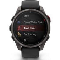 Умные часы Garmin Fenix 8 Pro 47мм (серый, черный силиконовый ремешок) - Превью изображения №4 — Интернет-магазин Time-Shop