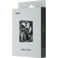 Вентилятор для корпуса Ocypus Delta F12 BK - Превью изображения №5 — Интернет-магазин Time-Shop
