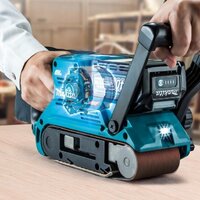 Ленточная шлифмашина Makita BS001GZ (без АКБ) - Превью изображения №8 — Интернет-магазин Time-Shop