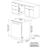 Встраиваемая посудомоечная машина Kernau KDI 6753 - Превью изображения №5 — Интернет-магазин Time-Shop